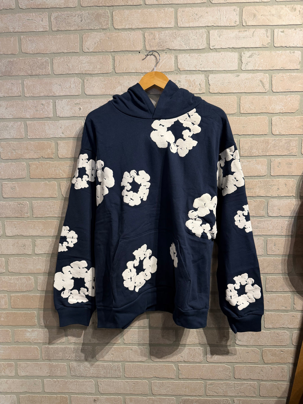 Navy Denim Tears Hoodie XL