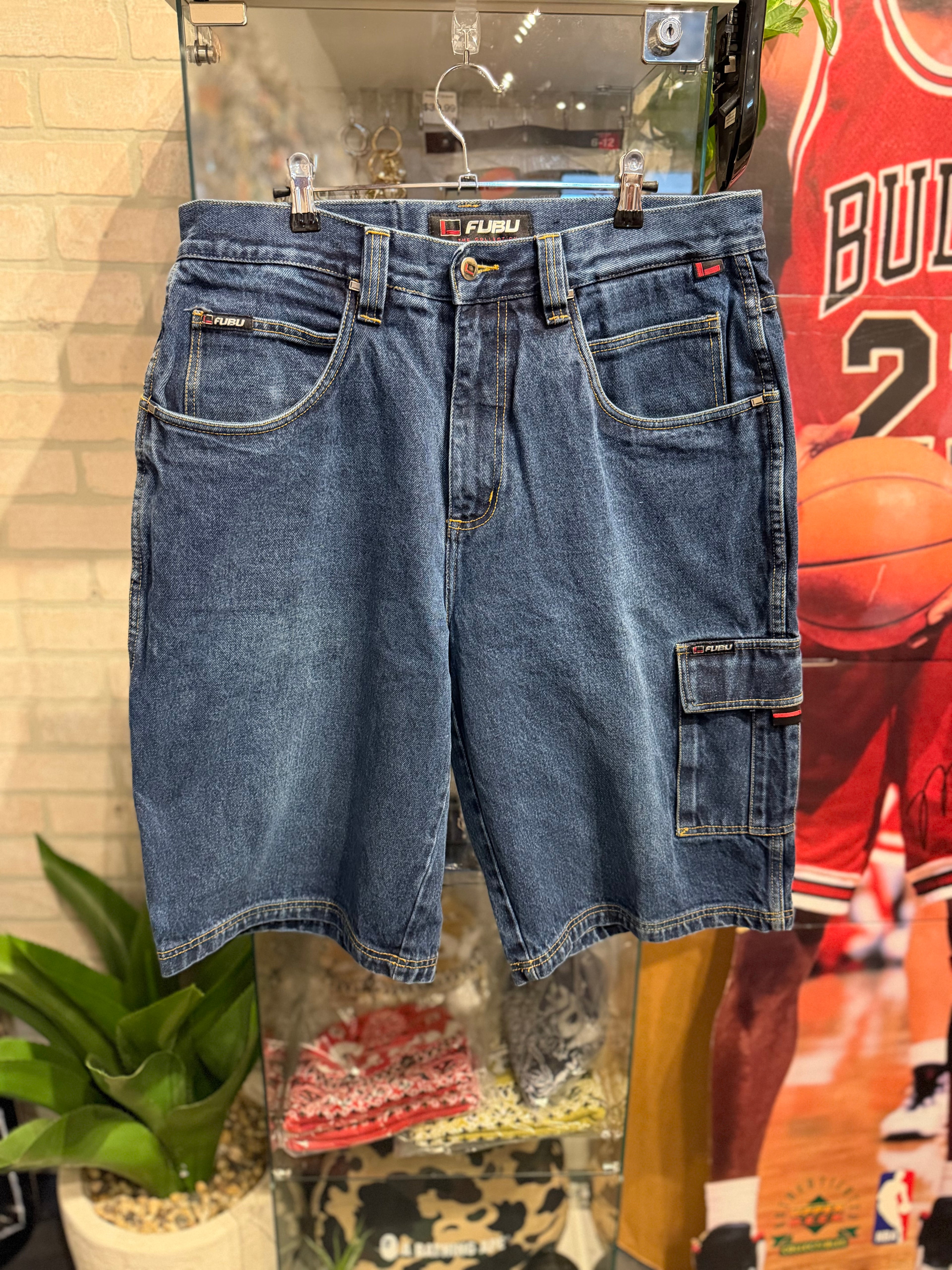Vintage/y2k Fubu Jean Shorts 36