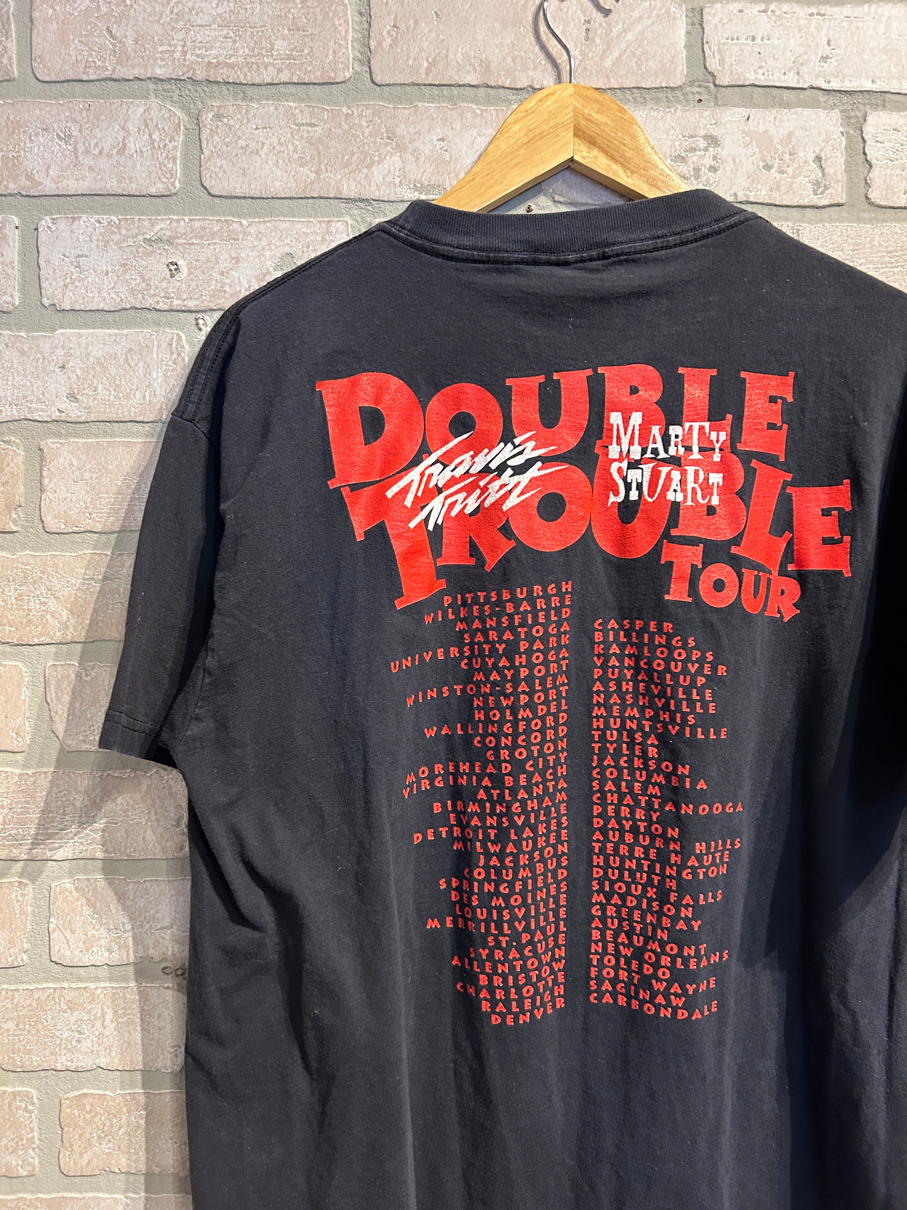 Vintage Travis Tritt & Marty Stuart tee L