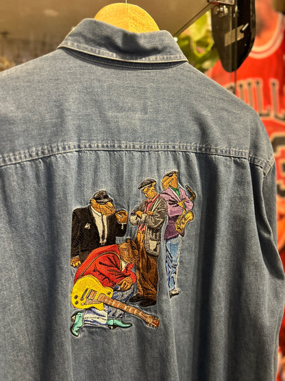 Vintage Camel Jean Jacket L