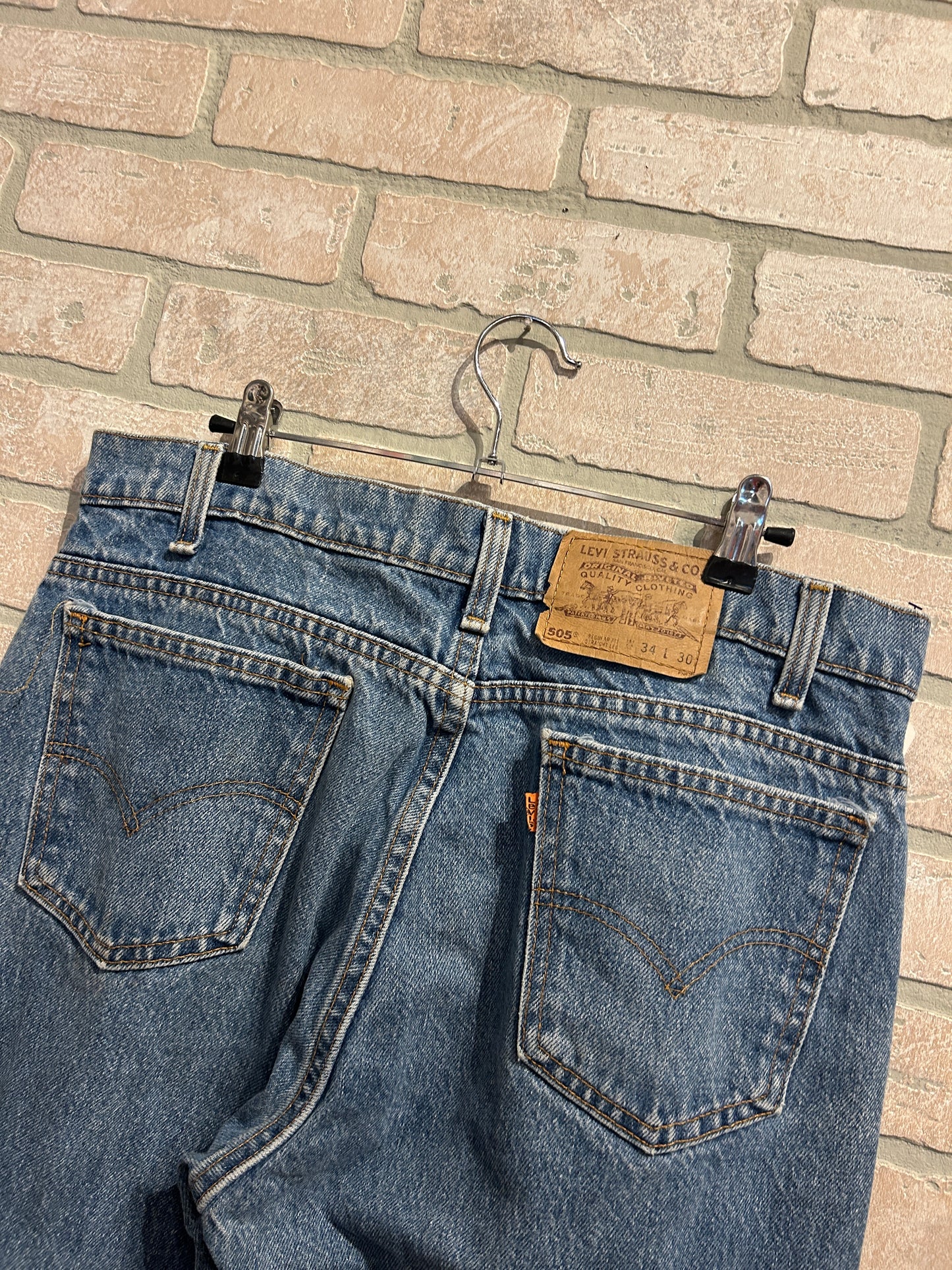 Vintage Orange Tab Levi’s Jeans 34x30