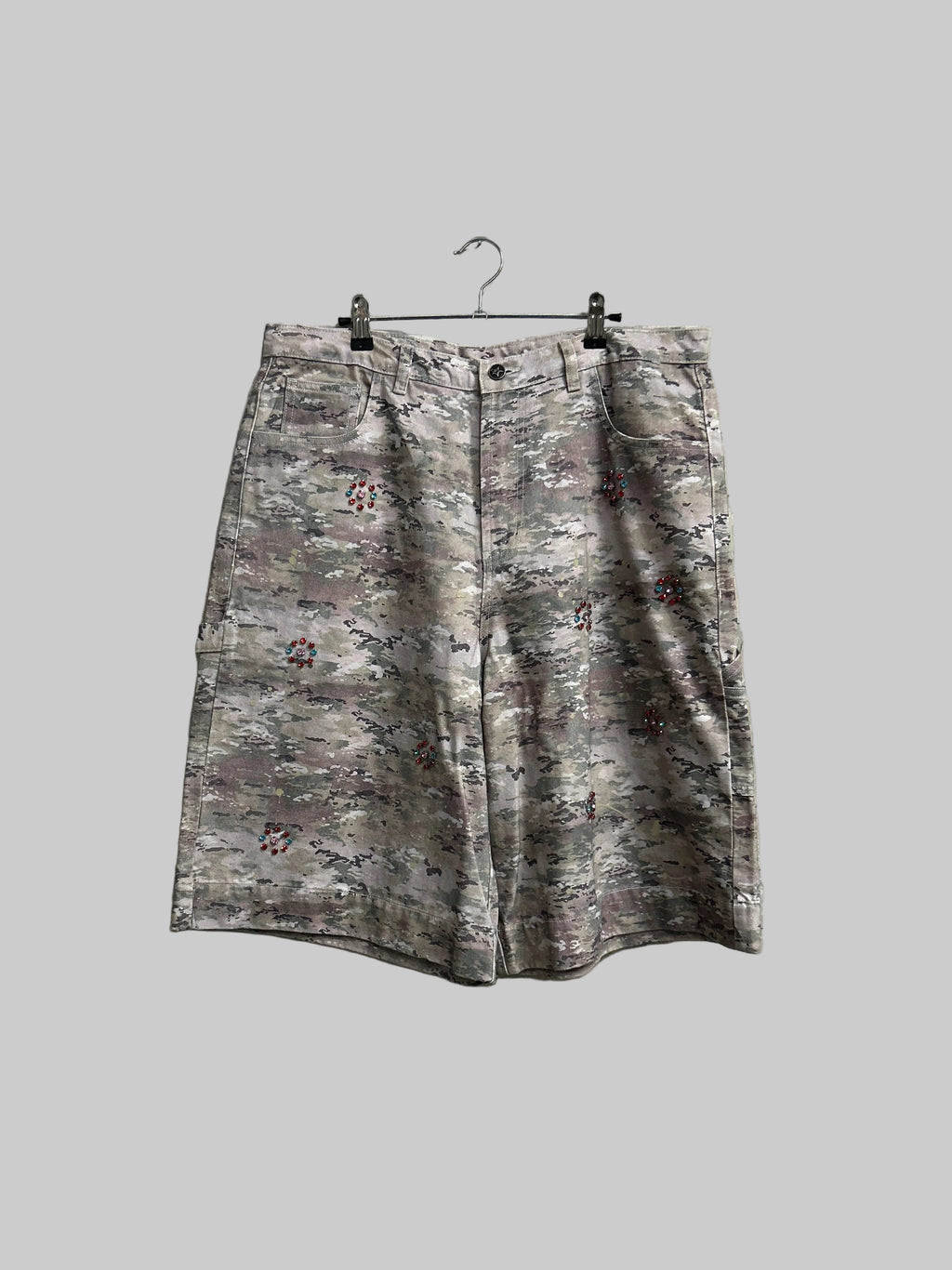 Azva studios Crystal Camo Shorts L