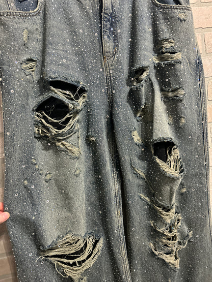 Vale Crystal Jeans 36