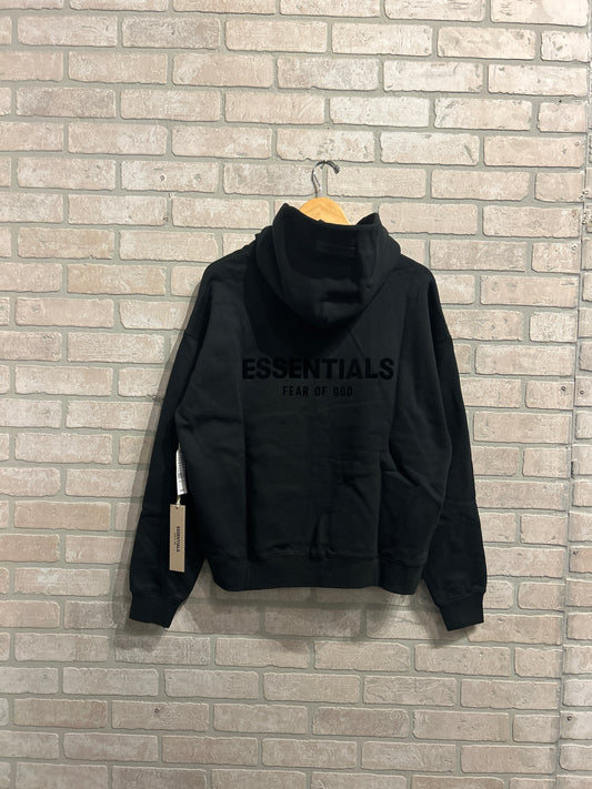 Black Essential Hoodie