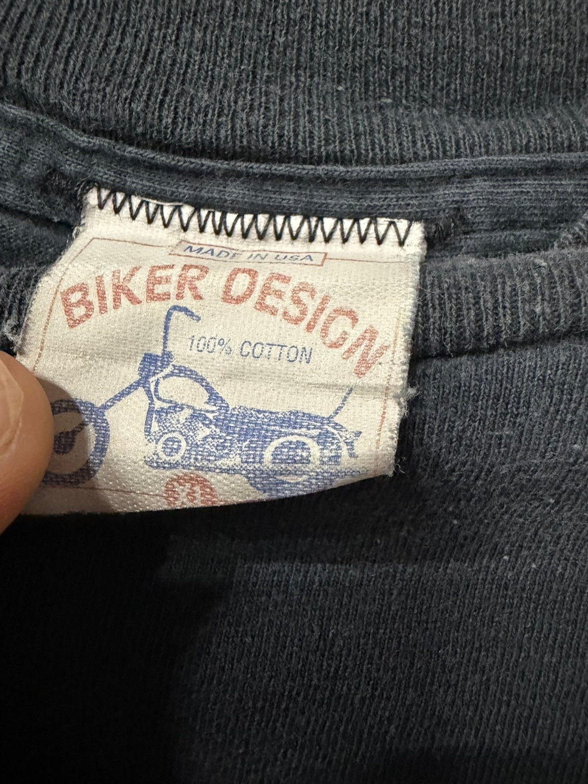 Vintage Biker Tee L