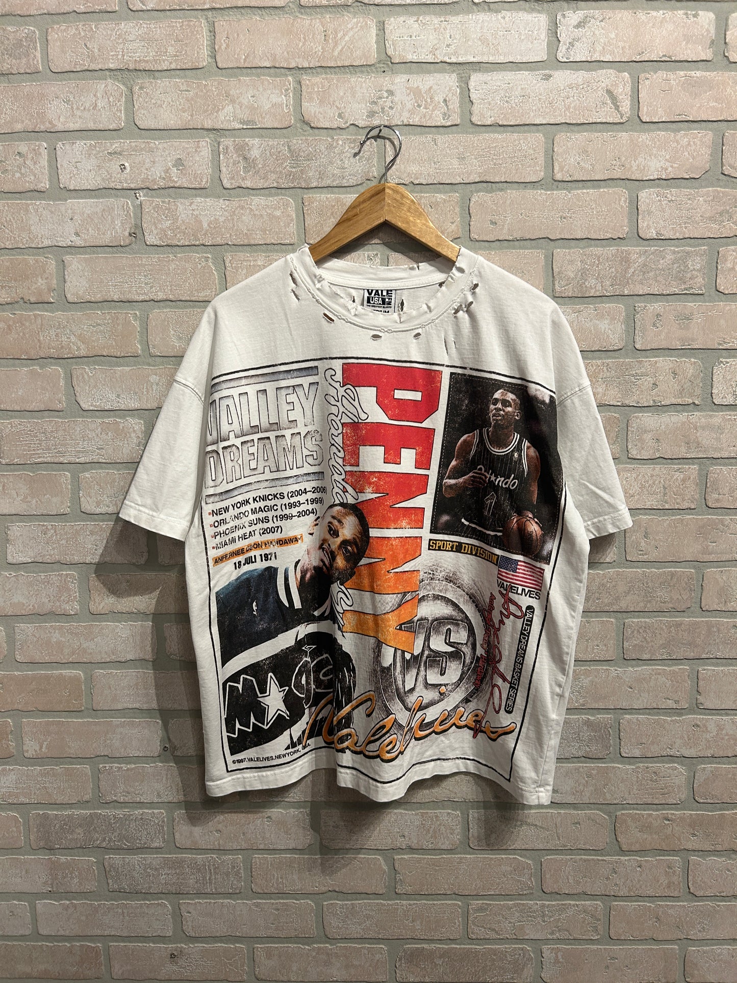 Penny Hardaway Vale Tee M