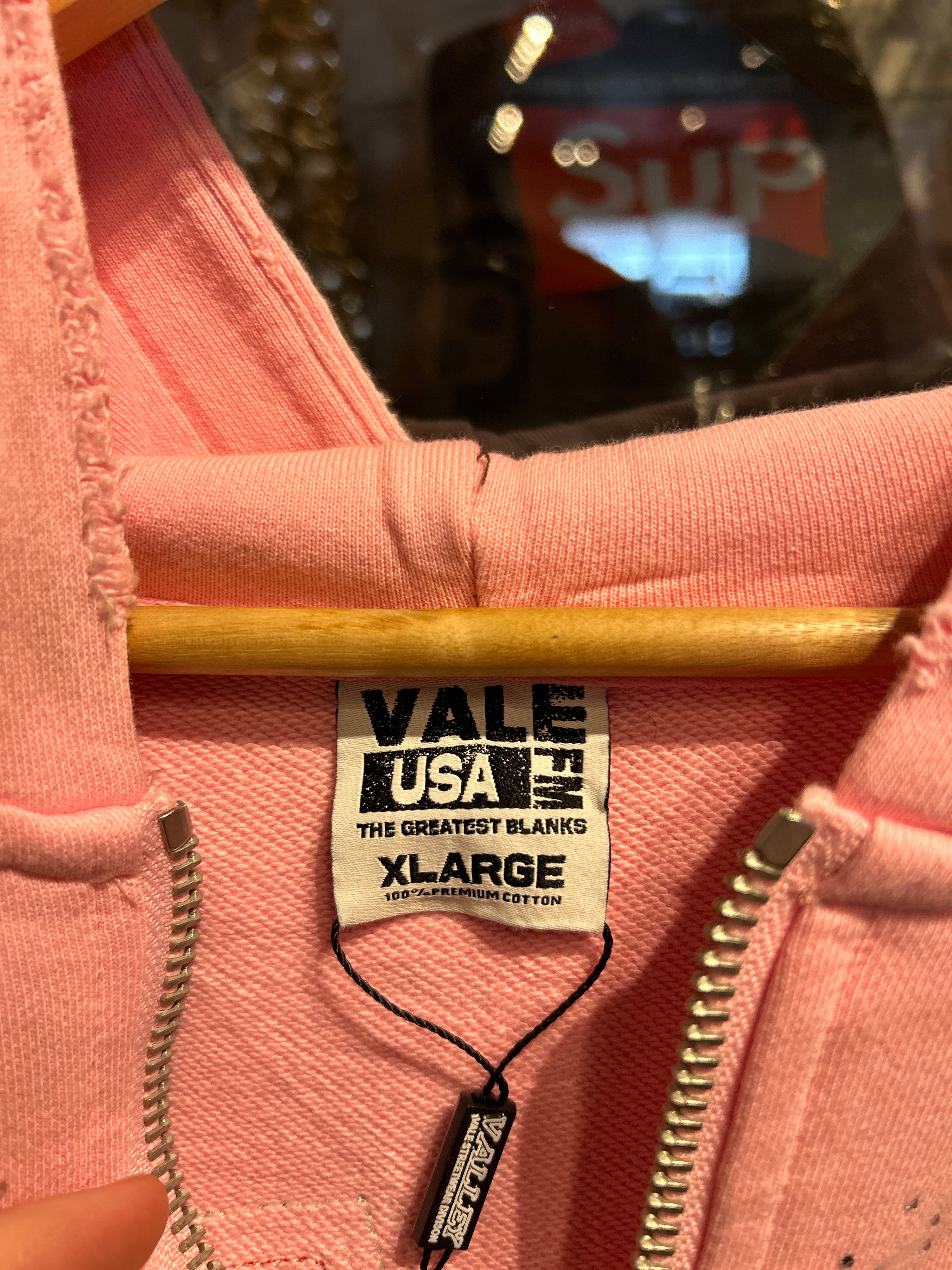 Vale Crystal Zip Hoodie XL
