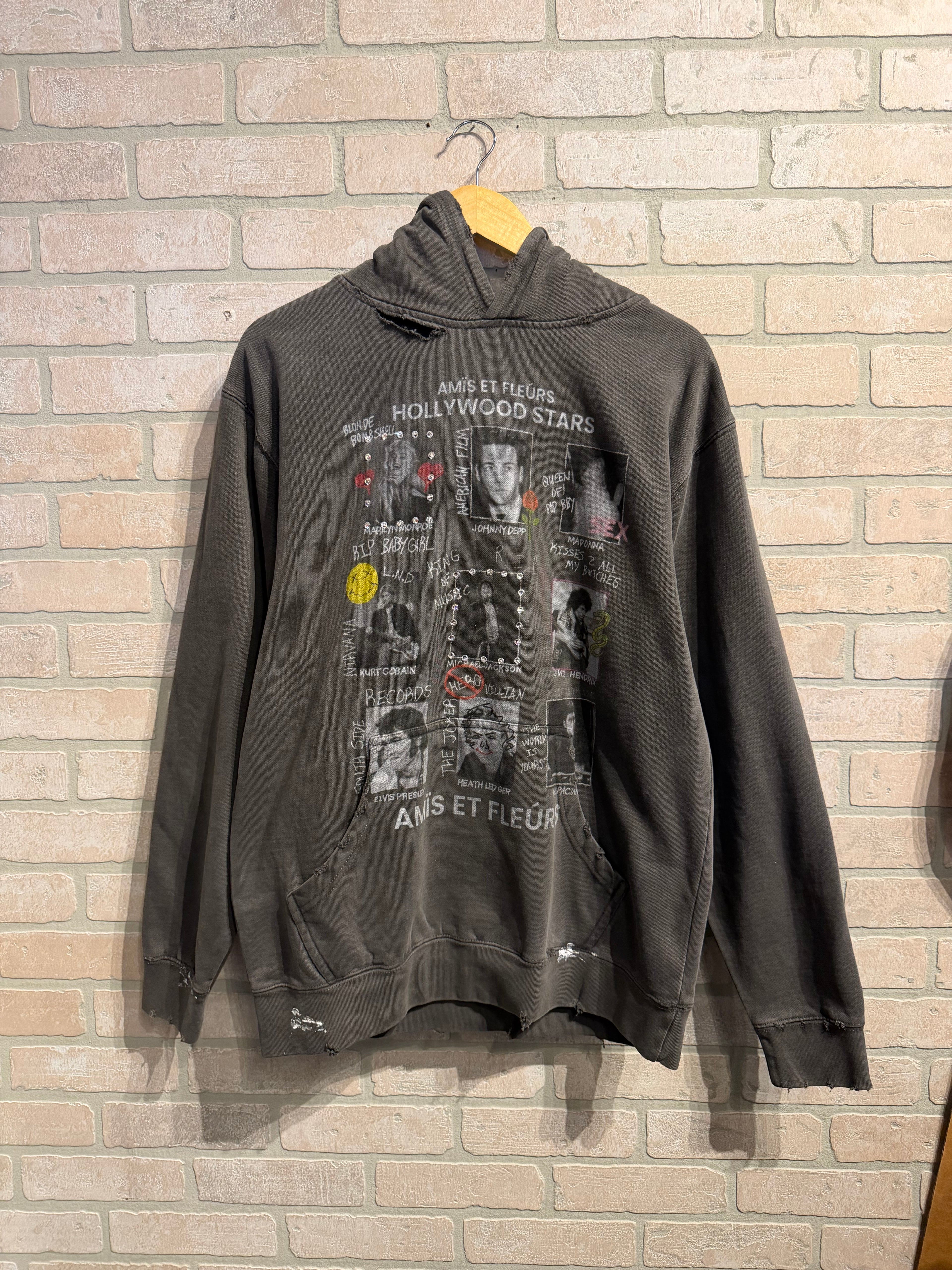 AMIS ET FLEURS Hoodie M