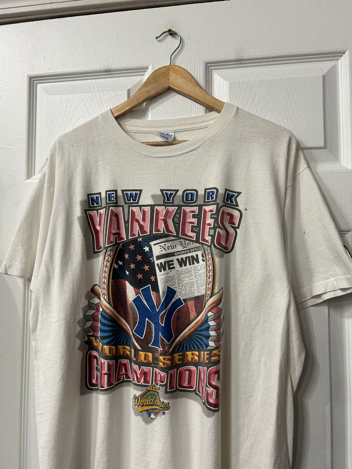 Vintage NY Yankees Tee L