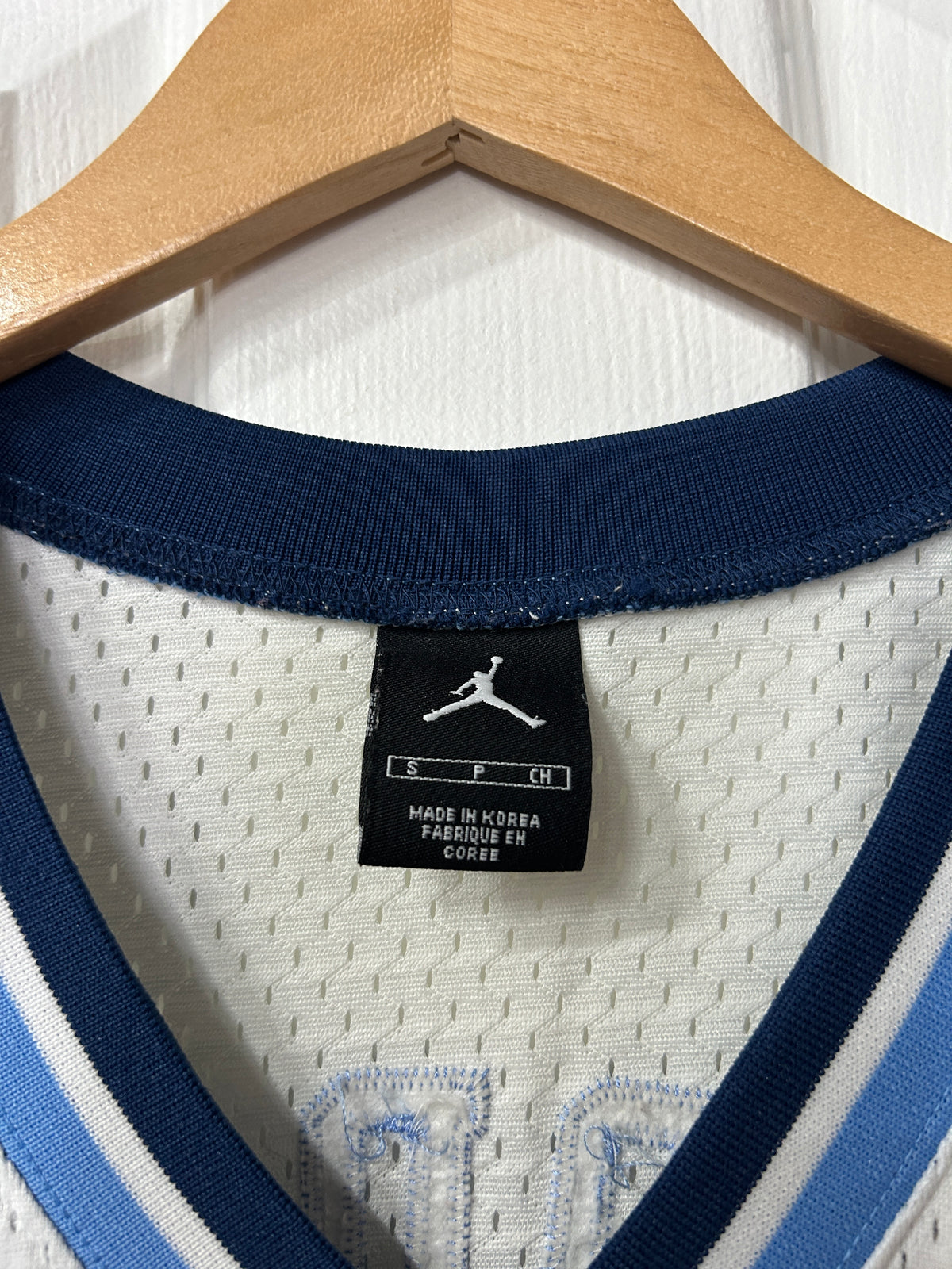 North Carolina Jordan Jersey S