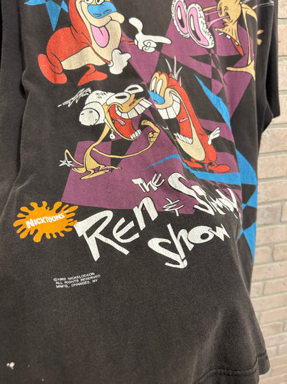 Vintage Ren & Stimpy Tee XL