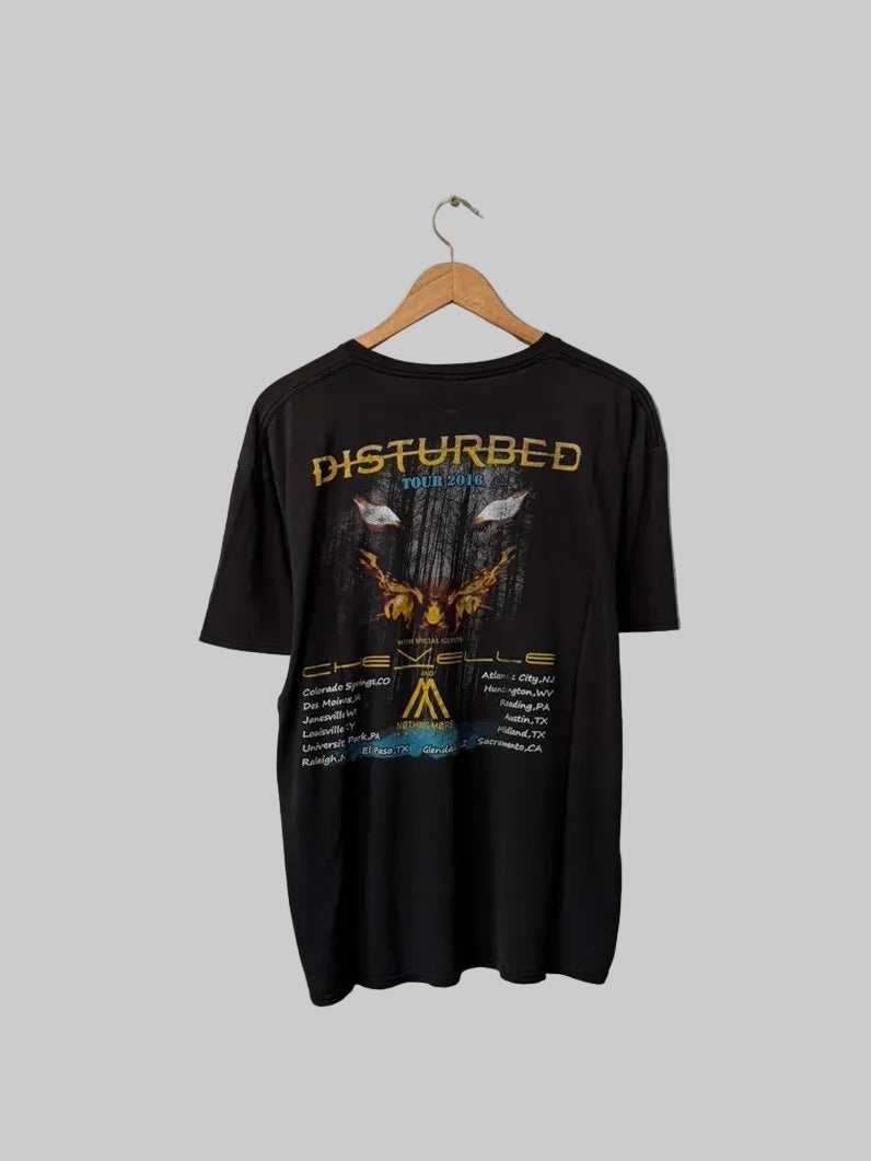 Y2k Disturbed Band Tee XL