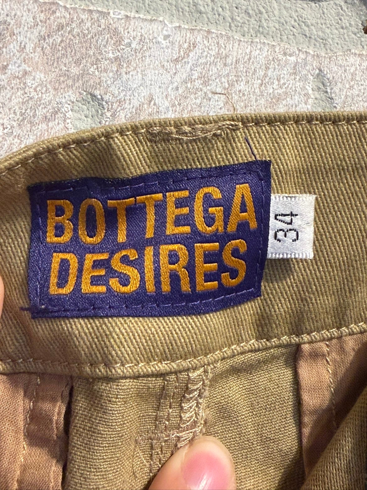 Bottega Desires Camo Shorts 34