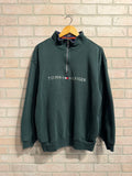 Vintage y2k Tommy Hilfiger Quarter zip M