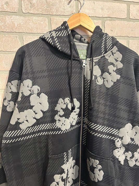 Denim Tears Plaid Hoodie L & XL