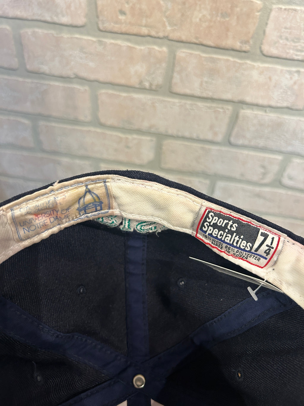 Vintage Notre Dame Hat