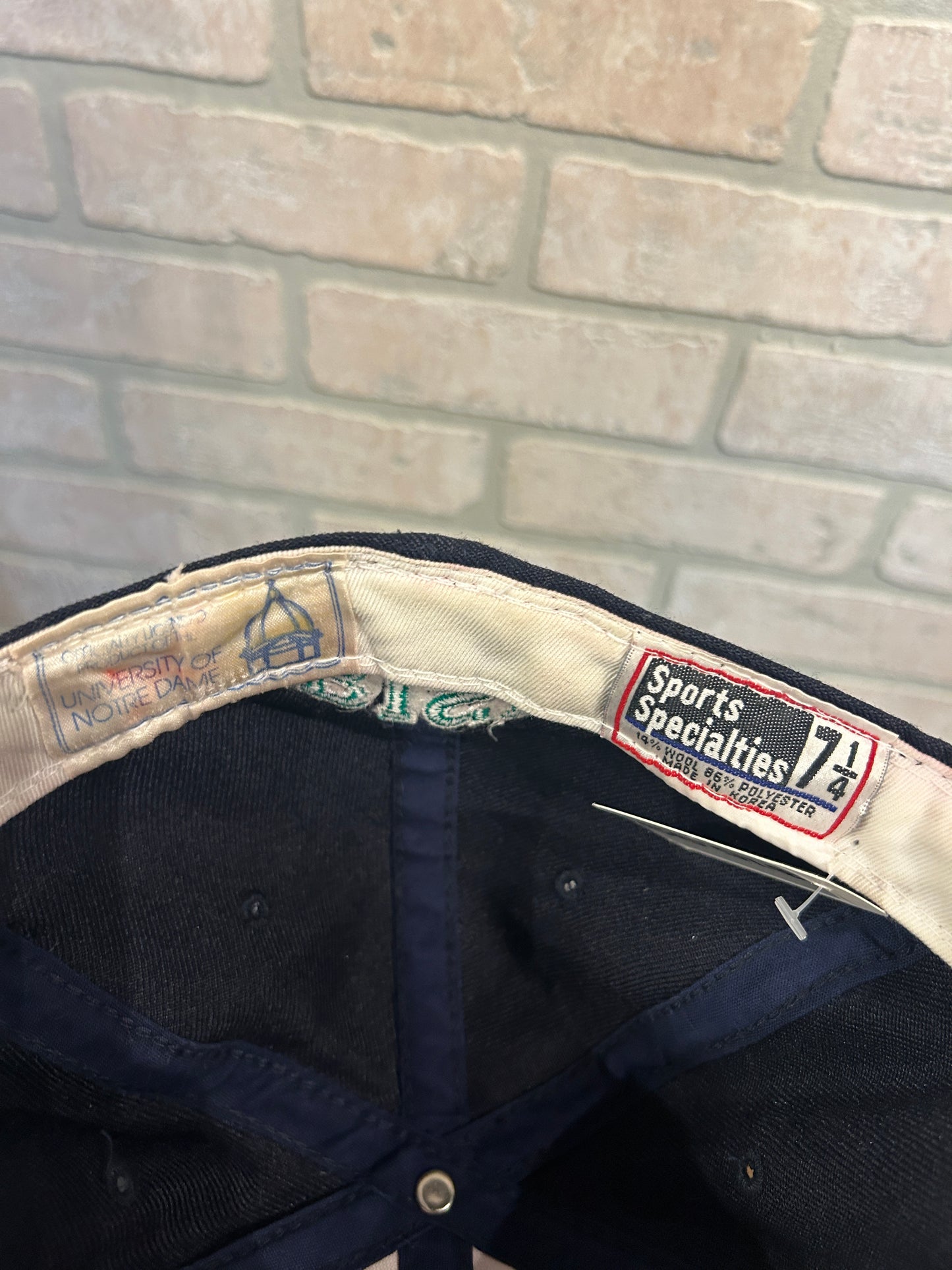 Vintage Notre Dame Hat