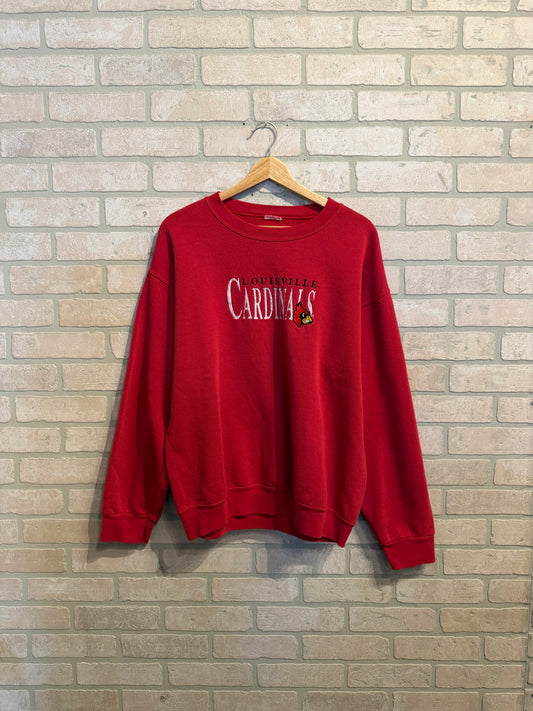 Vintage Louisville Cardinals Crewneck L