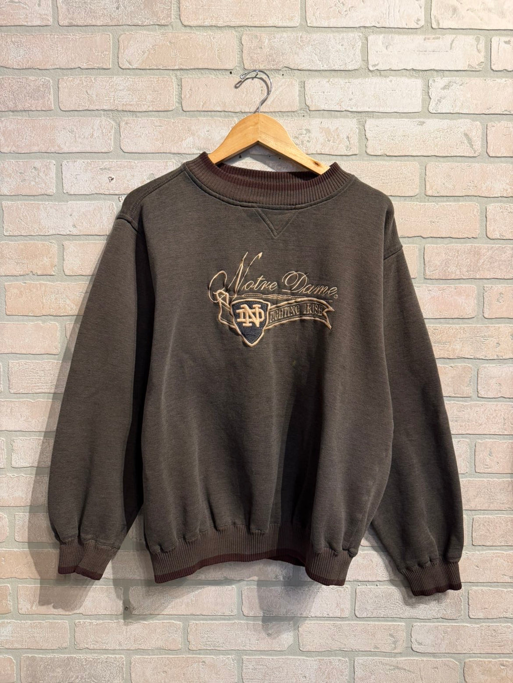 Vintage Notre Dame Crewneck L