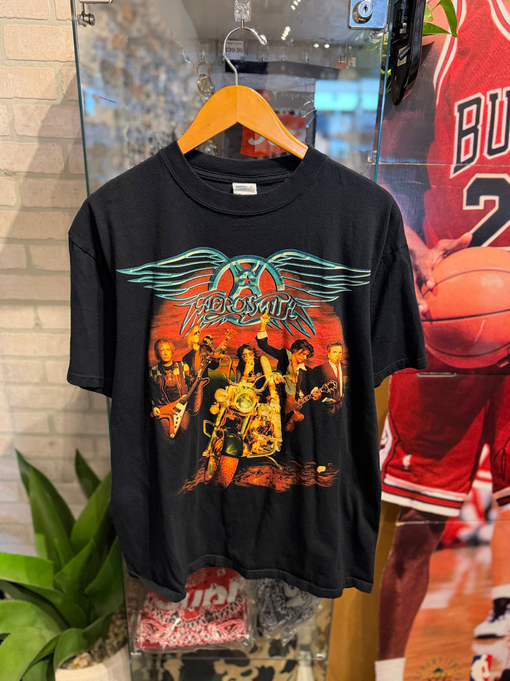 Vintage Aerosmith Band Tee L