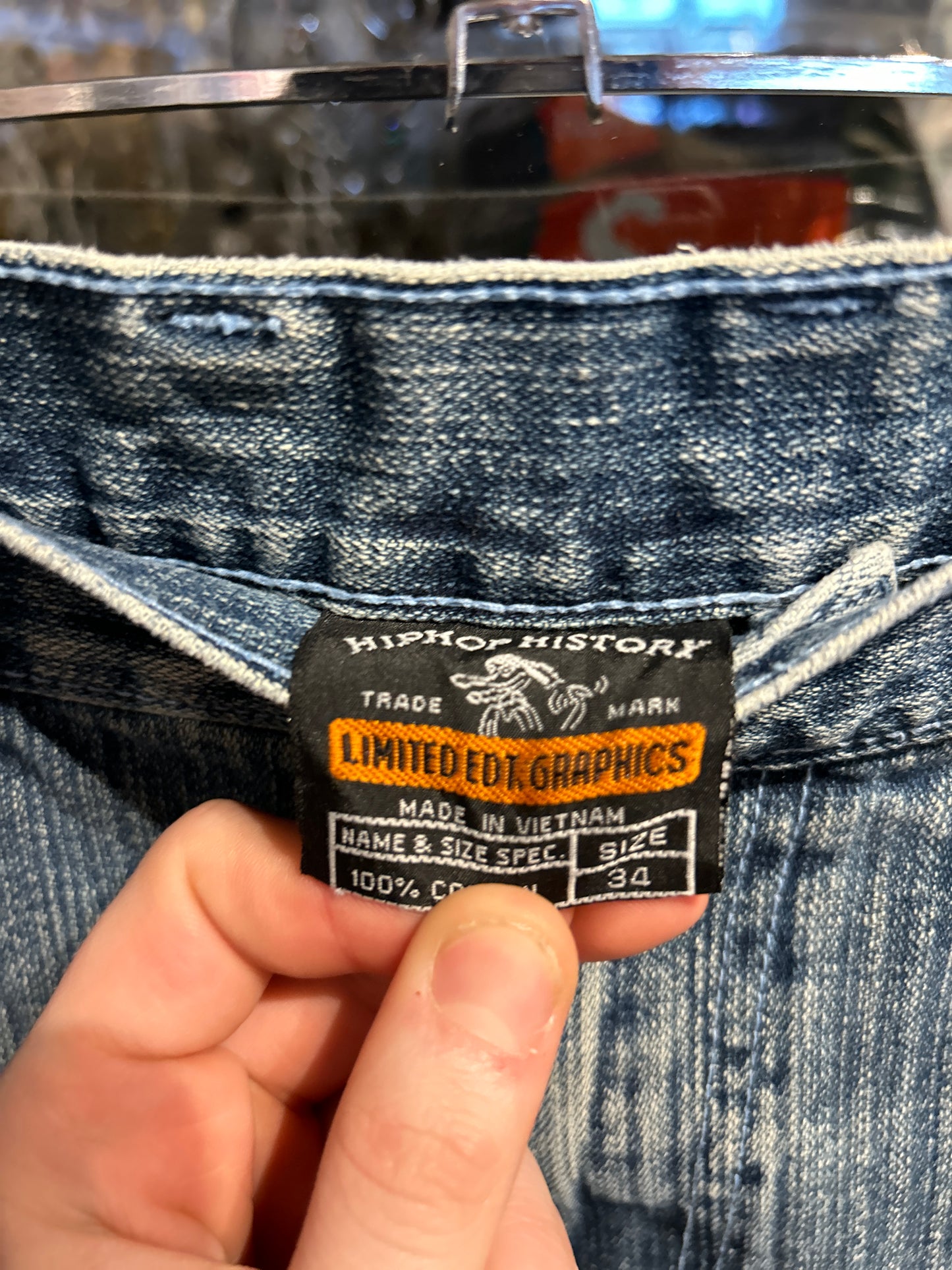 Vintage/y2k Baggy Jeans 34x30