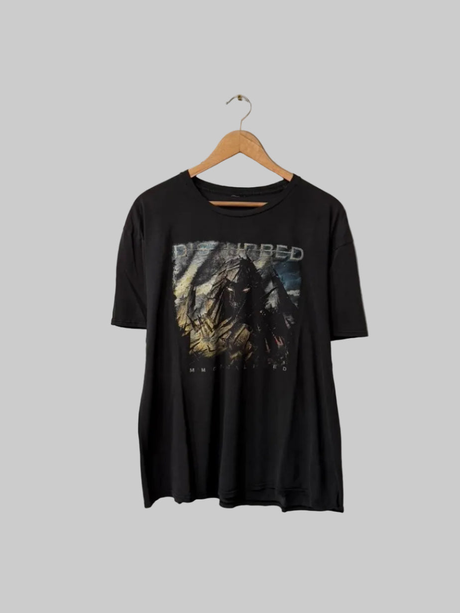 Y2k Disturbed Band Tee XL
