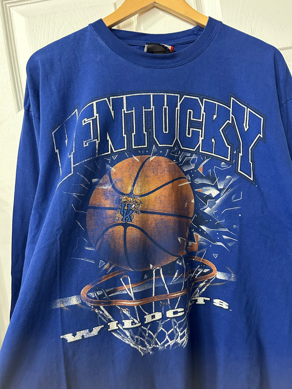 Vintage Kentucky Wildcats Shattered Longsleeve