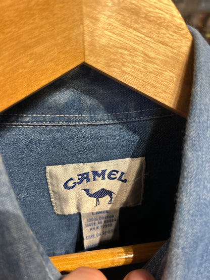 Vintage Camel Jean Jacket L