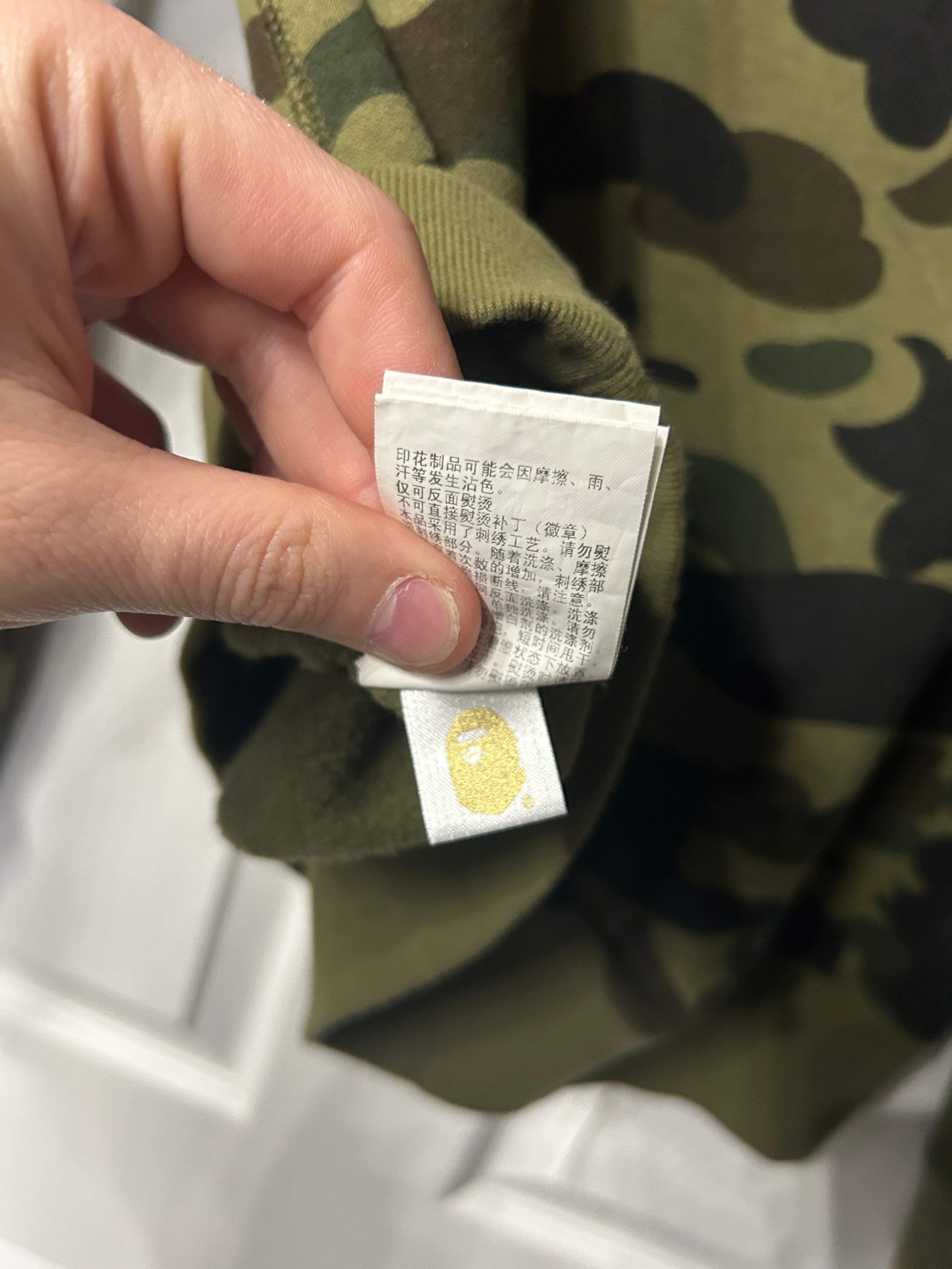 Bape Camo Crewneck M