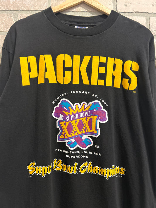 Vintage Green Bay Packers Tee M