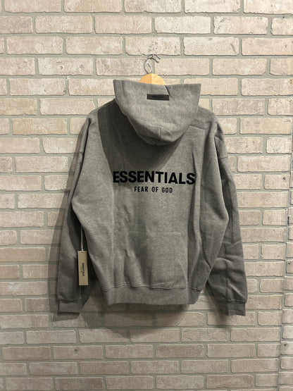 Dark Grey Essentials Hoodie