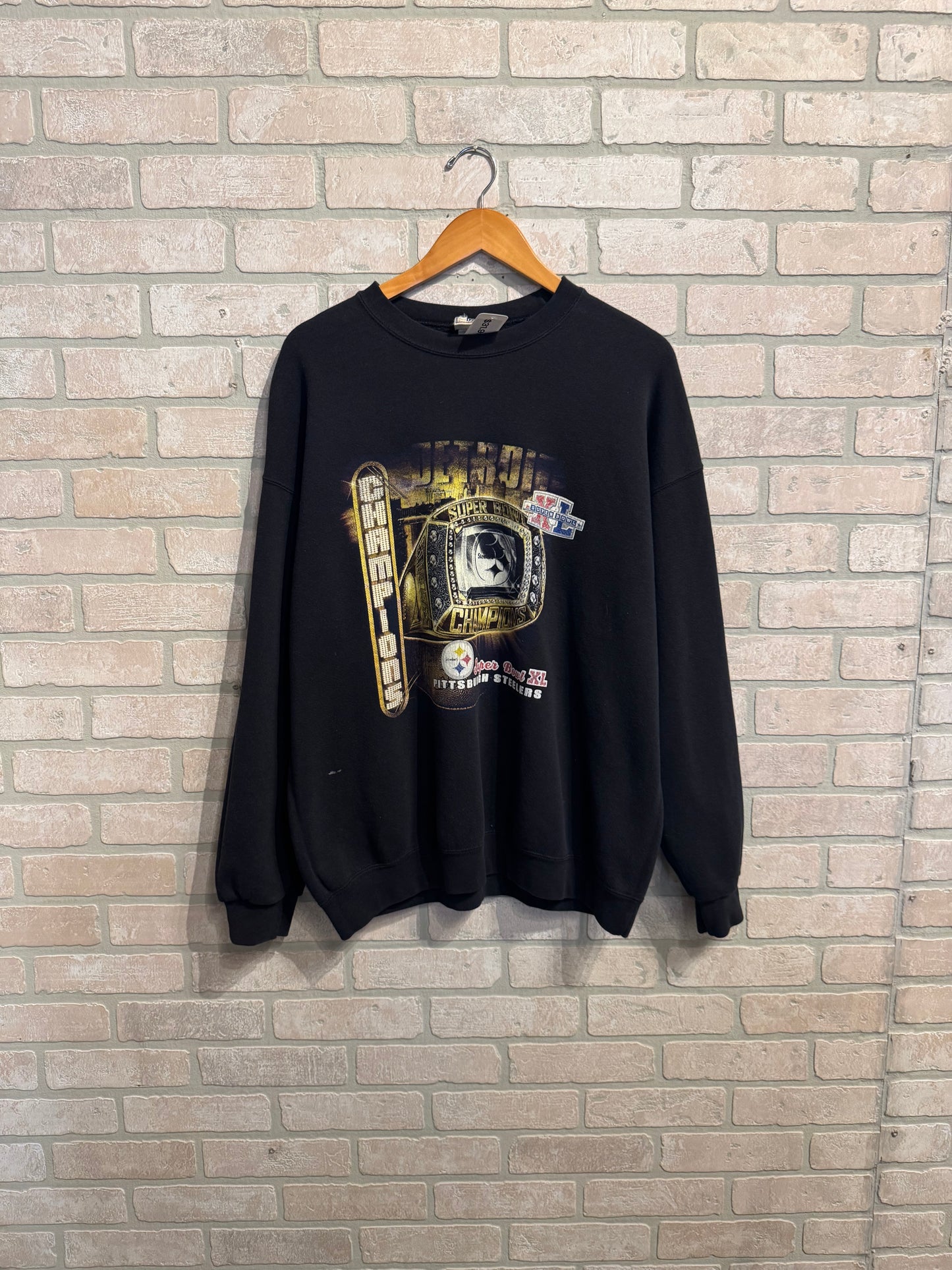 Vintage Steelers Crewneck XL