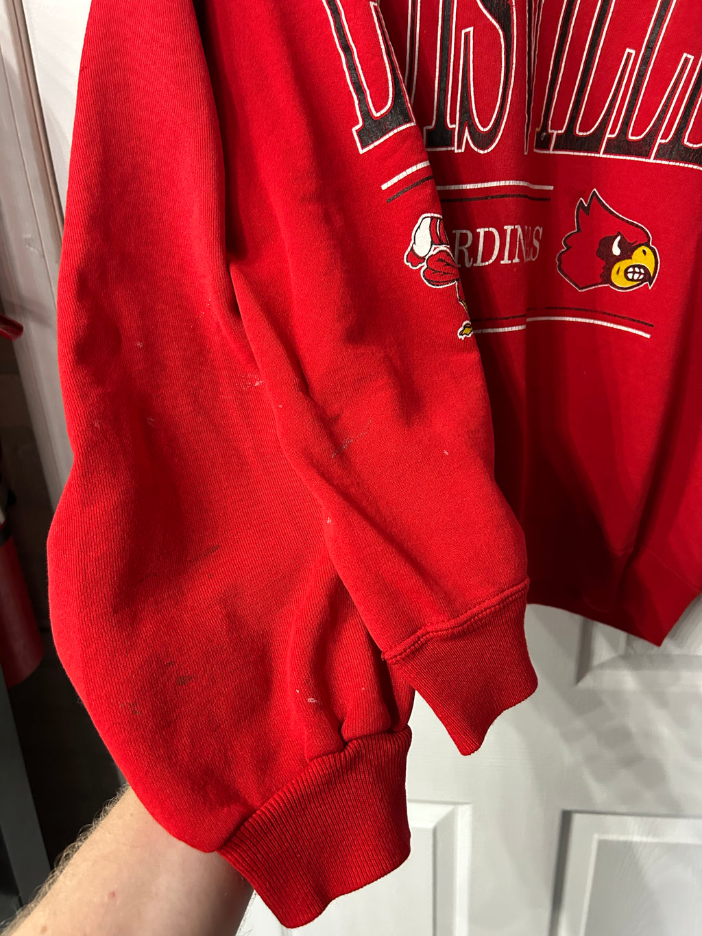Vintage Louisville Cardinals Crewneck XXL