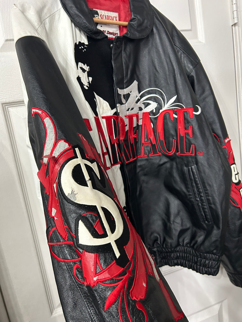 ScarFace Leather Jacket XXL
