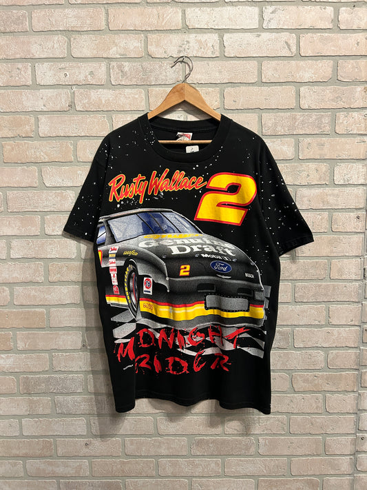 Vintage Nascar AOP Tee L