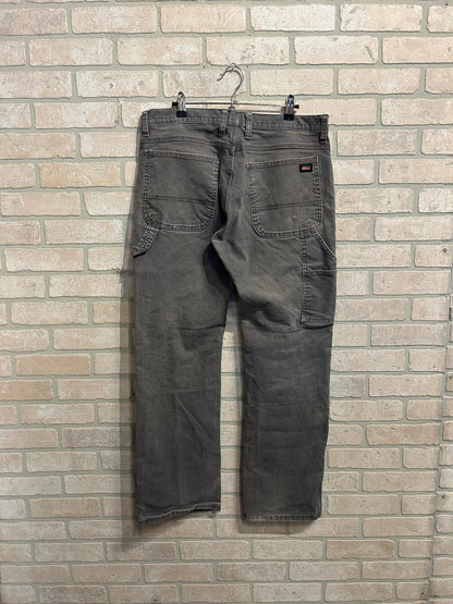 Grey Dickies Cargo Pants 34x32