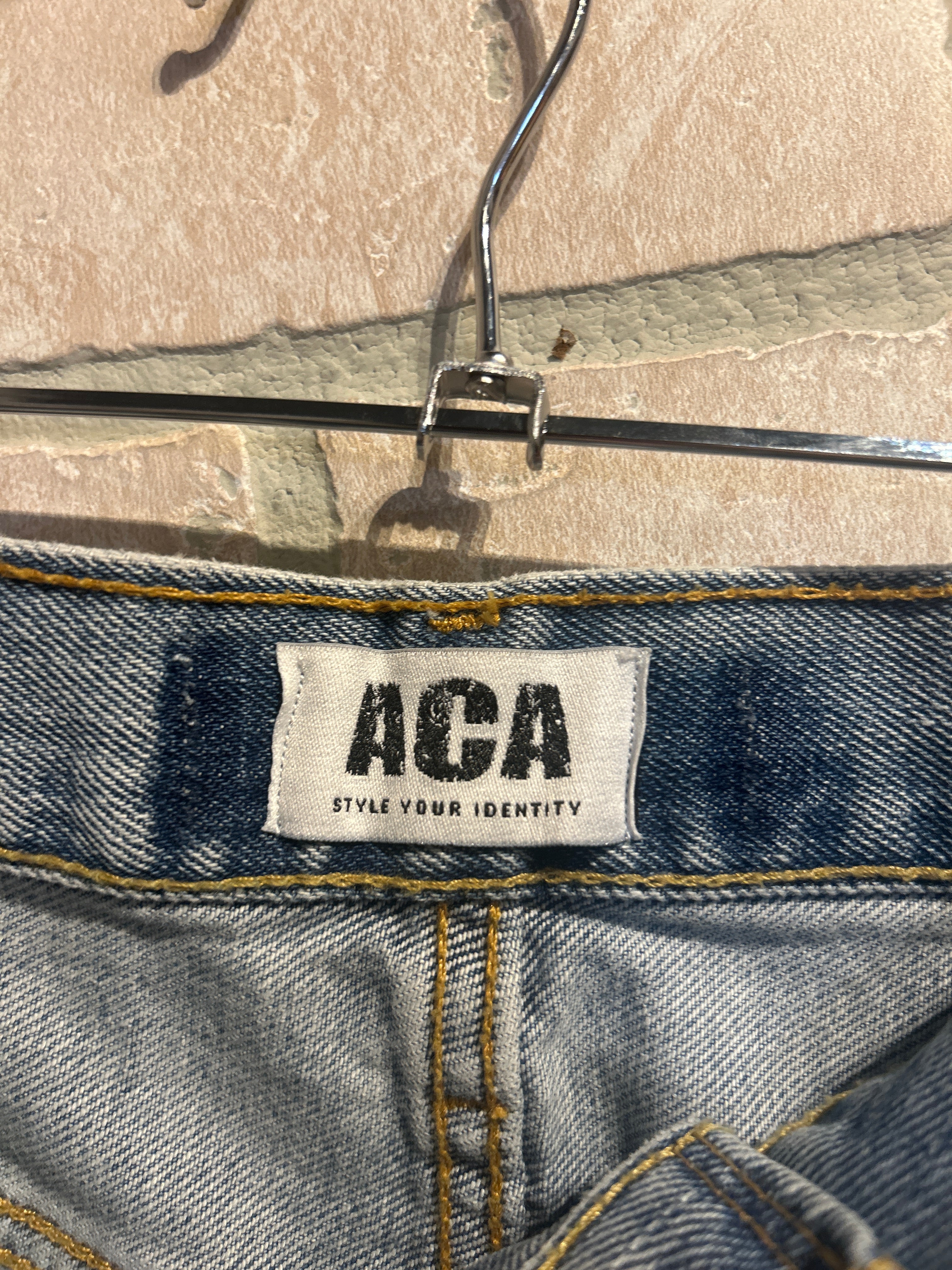 ACA Reworked Jean Shorts 40