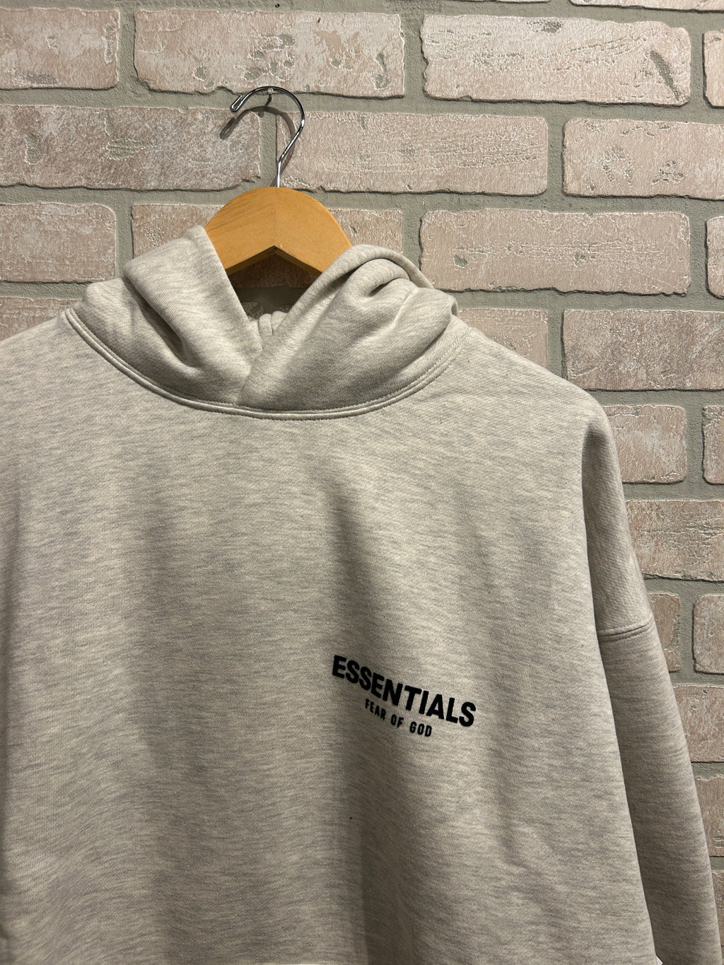 Light Oat Essentials Hoodie