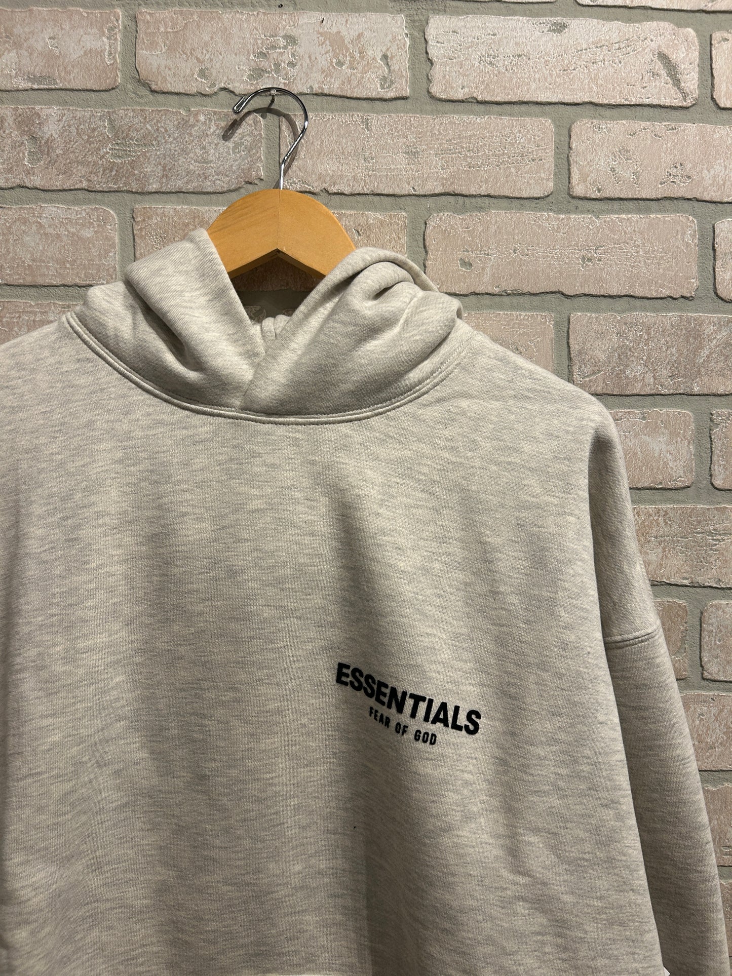 Light Oat Essential Hoodie
