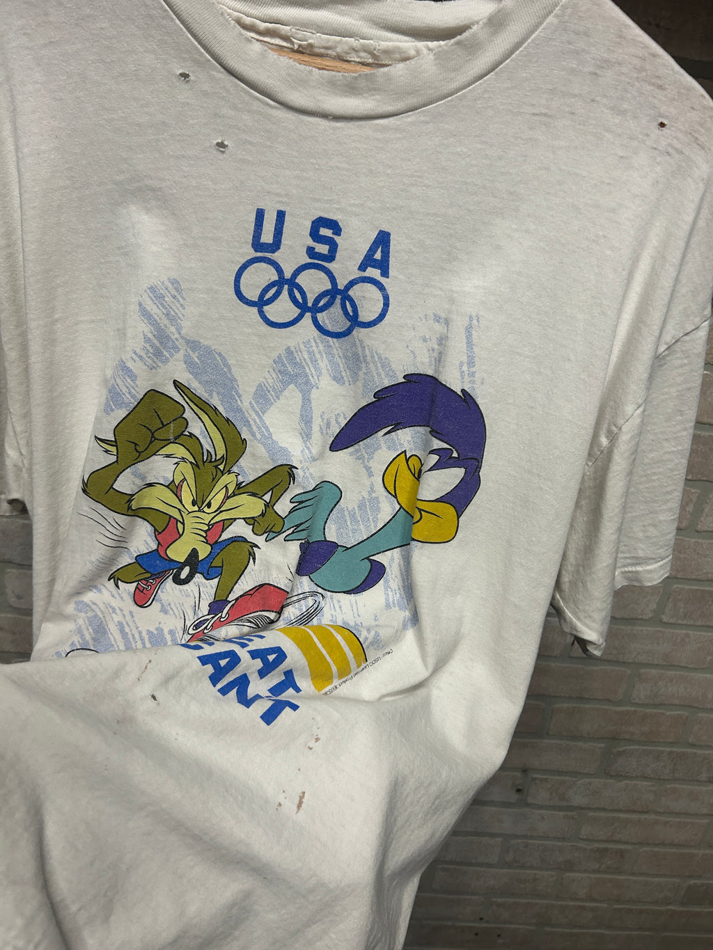 Vintage Looney Tunes USA Tee XL