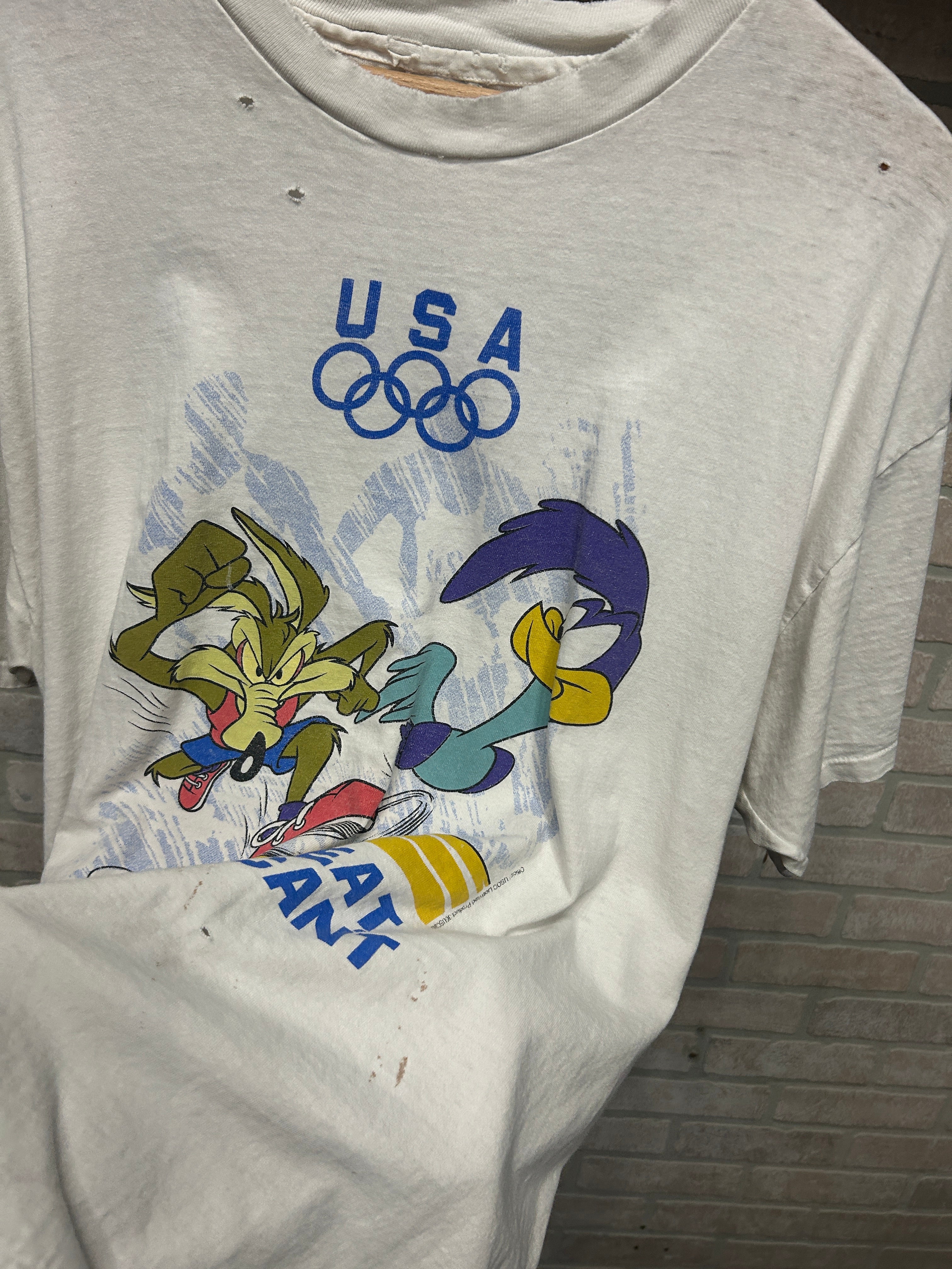 Vintage Looney Tunes USA Tee XL