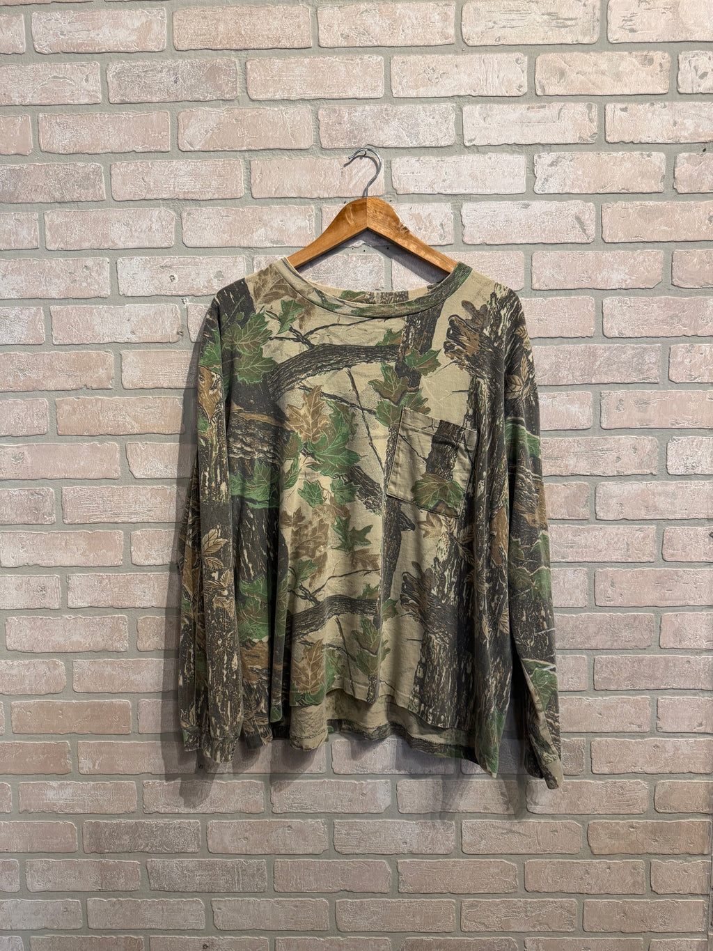 Vintage Camo Longsleeve XL