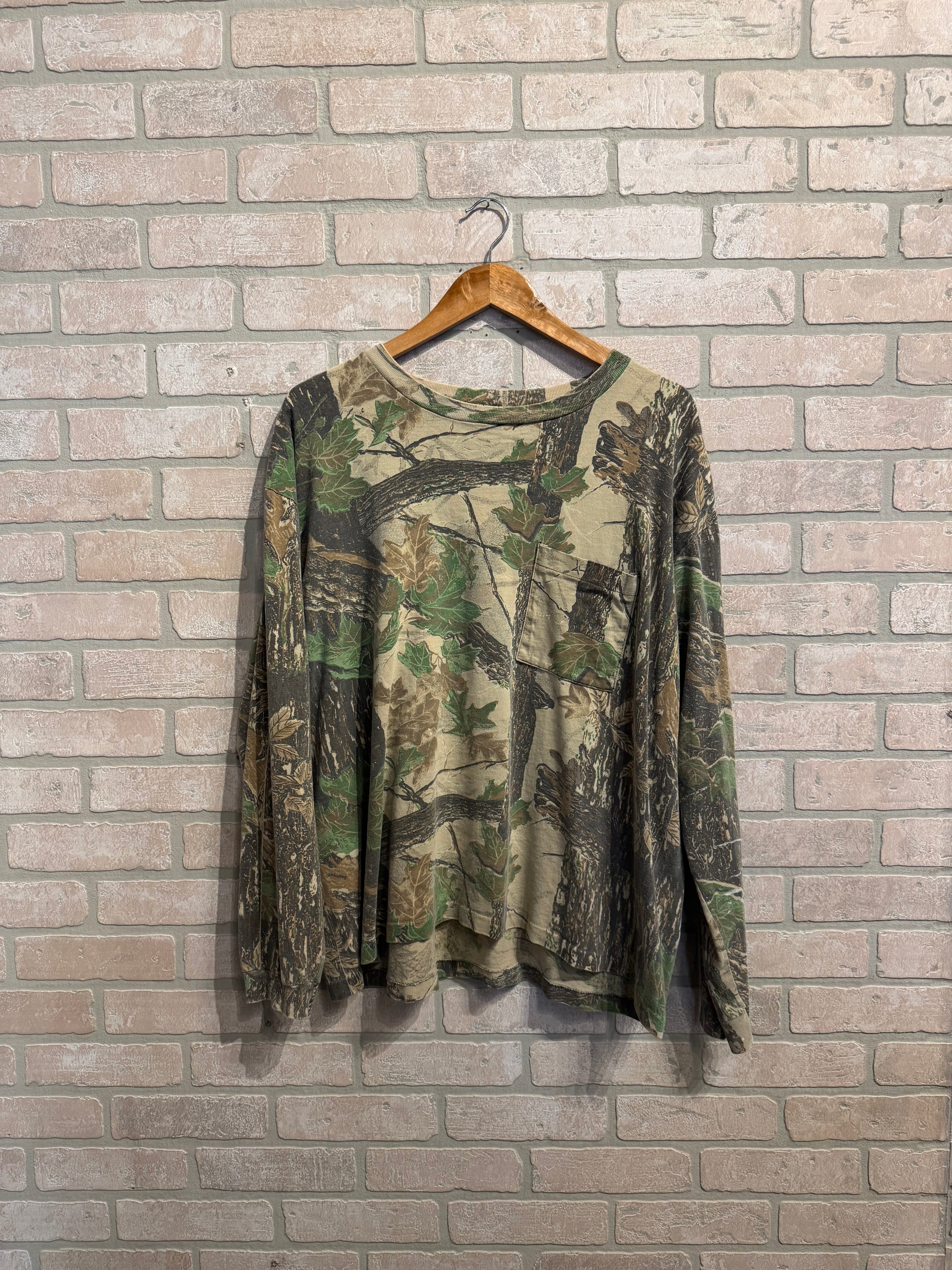 Vintage Camo Longsleeve XL