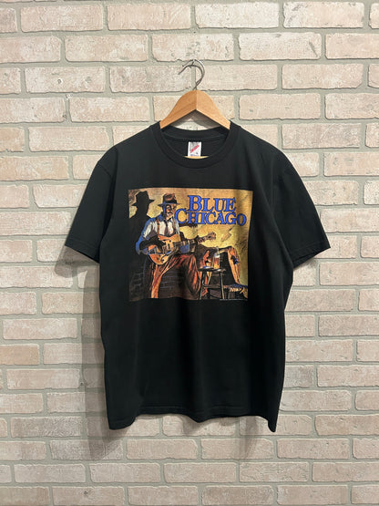 Vintage Blue Chicago Tee L