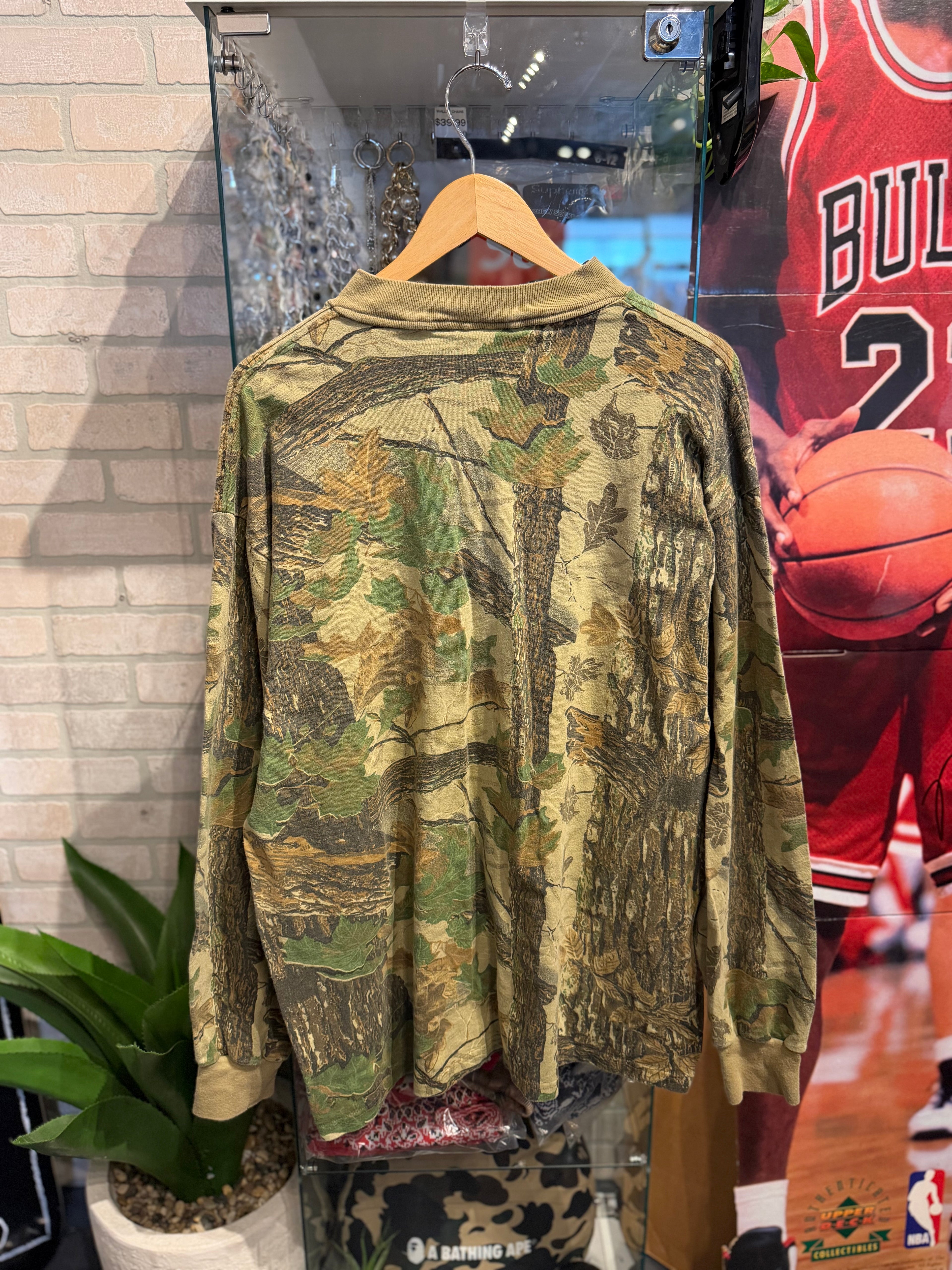 Vintage Camo Longsleeve XXL