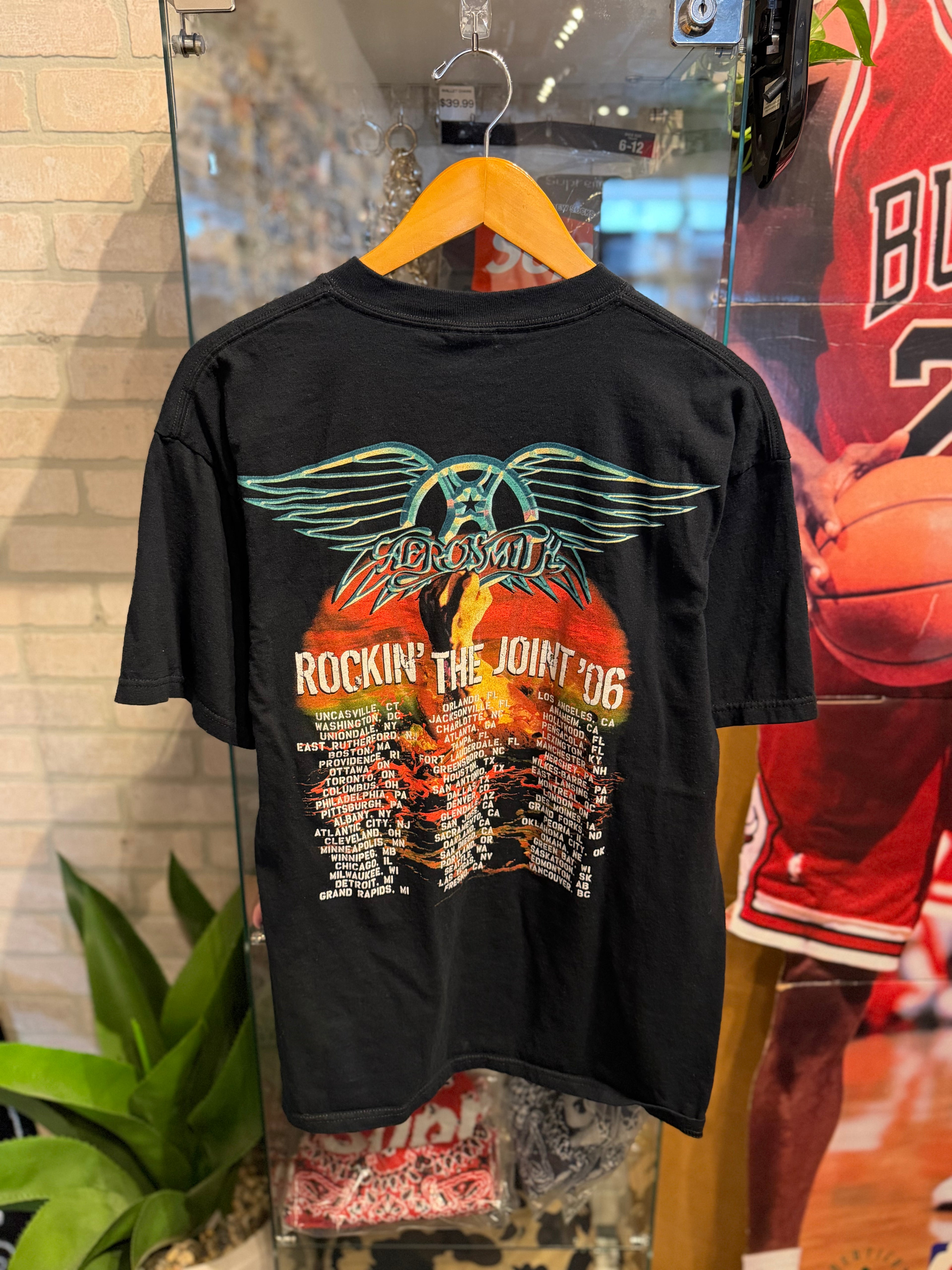 Vintage Aerosmith Band Tee L