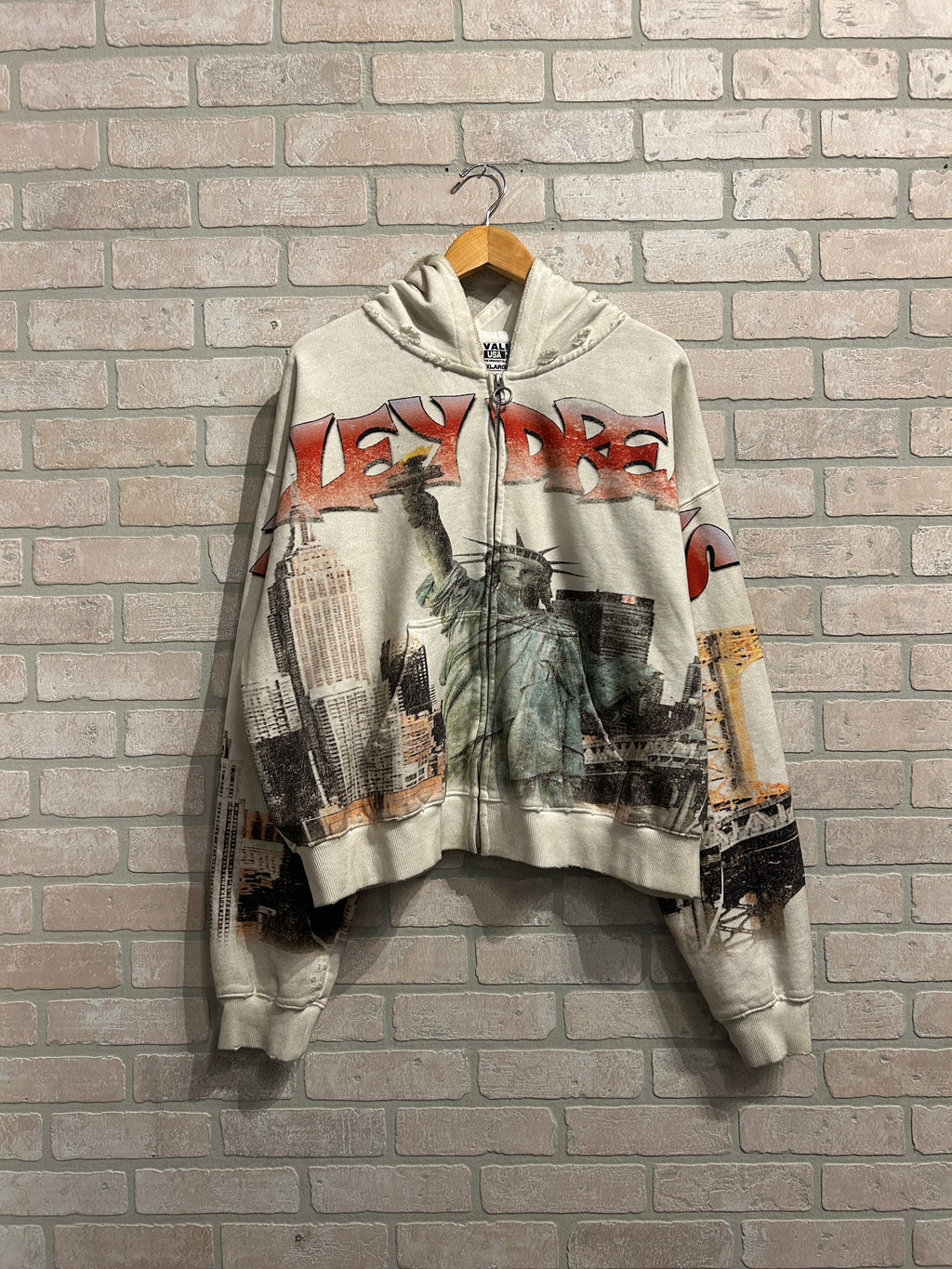 Vale NYC Zip Hoodie XXL