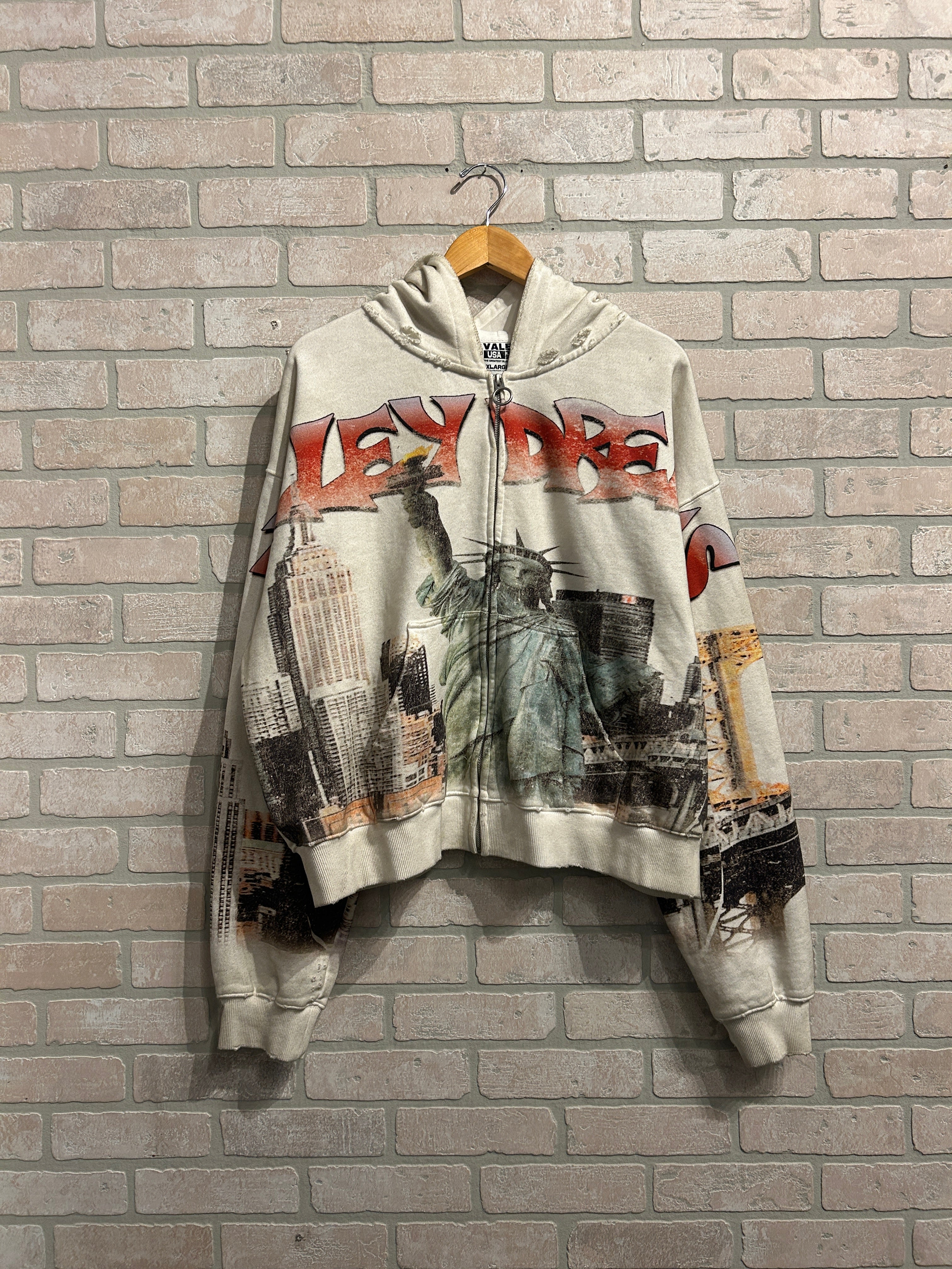 Vale NYC Zip Hoodie XXL