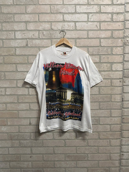 Vintage Million Woman March Tee L