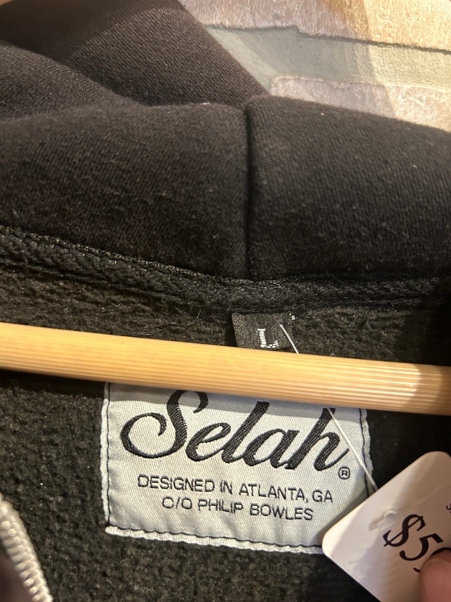 Selah Zip Up Hoodie L